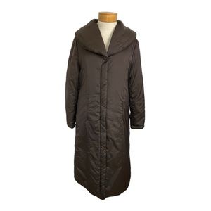 Dennis Bossa Small Brown Long Coat NWT